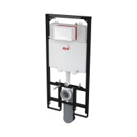 Скрытая система инсталляции AlcaPlast Sadromodul Slim для сухой установки (для гипсокартона), AM1101/1200