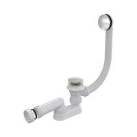Сифон для ванны AlcaPlast CLICK/CLACK, металл, A504CKM