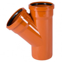 Тройник Ostendorf KGEA 250/250*45 гр., 224300