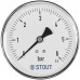 купить Манометр аксиальный STOUT корпус Dn 100 мм 1/2 , 0...6 бар, кл.2.5, SIM-1009-100615 - производитель STOUT