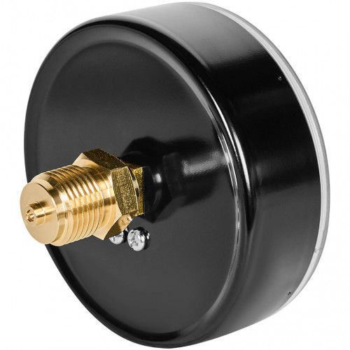 купить Манометр аксиальный STOUT корпус Dn 100 мм 1/2 , 0...6 бар, кл.2.5, SIM-1009-100615 - производитель STOUT