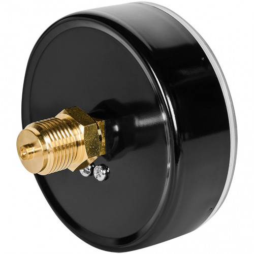 купить Манометр аксиальный STOUT корпус Dn 100 мм 1/2 , 0...10 бар, кл.2.5, SIM-1009-101015 - производитель STOUT