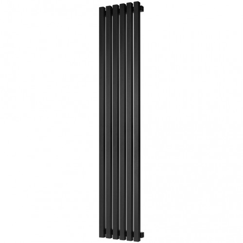 купить Стальной трубчатый радиатор STOUT TUBE QUADRO 6 секций нижнее правое подключение QV40-1750-6 R RAL1T103S9005 (черный матовый муар), STQV4017506RRAL1T103S9005 - производитель STOUT