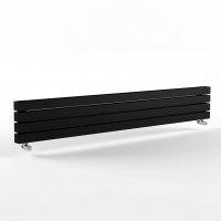Радиатор стальной трубчатый STOUT Warmmet Power 60H ширина 1500 мм секций 4 цвет RAL 9005 тип подключения: нижнее правое, PH.6060.1500.4.300.BR.9005