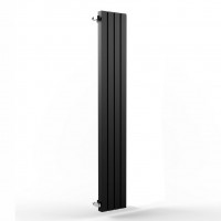 Радиатор стальной трубчатый STOUT Warmmet Power 60V высота 2000 мм секций 4 цвет RAL9005 тип подключения: нижнее правое, PV.6060.2000.4.300.BR.9005