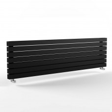 Радиатор стальной трубчатый STOUT Warmmet Power 60H ширина 2000 мм секций 7 цвет RAL9005 тип подключения: нижнее левое, PH.6060.2000.7.540.BL.9005