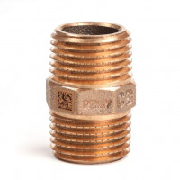 Ниппель бронзовый РЕХАУ AURLINE, R1/2, RX+, 18731041001