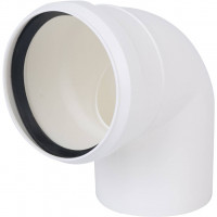 Отвод 87° Baxi KHW, D 110 мм, HT, KUG71413301-