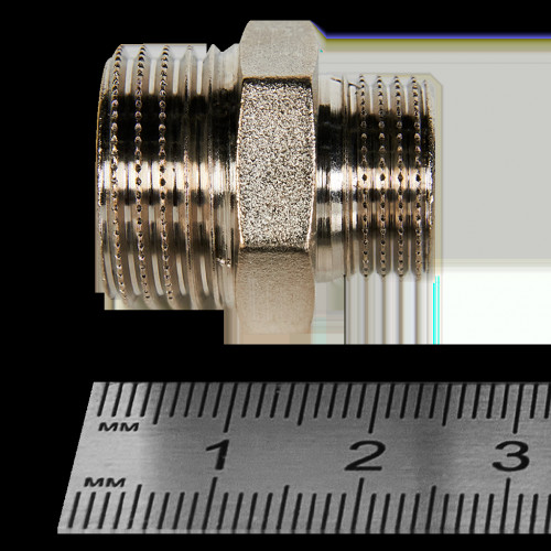 купить Ниппель НН STOUT переходной никелированный 1/2X3/8, SFT-0004-001238 - производитель STOUT