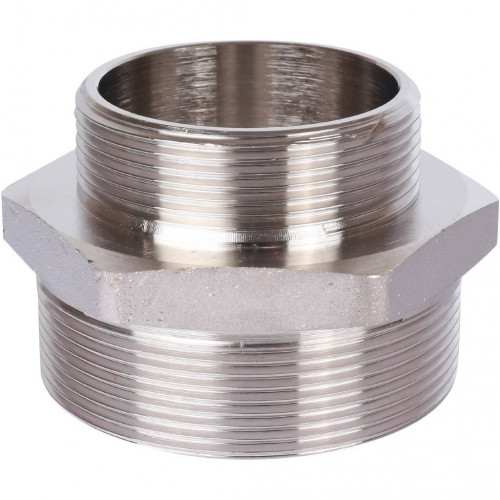 купить Ниппель НН STOUT переходной никелированный 2 1/2X2, SFT-0004-002122 - производитель STOUT