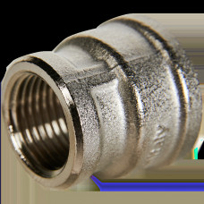 Муфта STOUT ВВ переходная никелированная 3/4X1/2, SFT-0006-003412