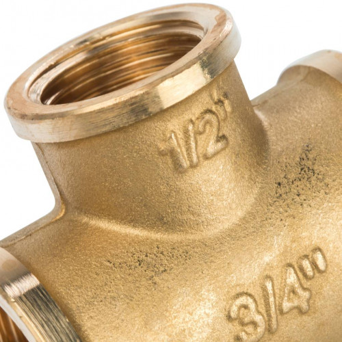 купить Тройник STOUT ВВ переходной 3/4X1/2X3/4, SFT-0021-341234 - производитель STOUT