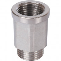 Удлинитель STOUT ВН шестигранный никелированный 1/2 x1/2, SFT-0055-001212