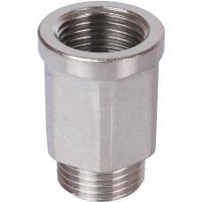 Удлинитель STOUT ВН шестигранный никелированный 1/2 x1/2, SFT-0055-001212