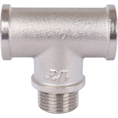 купить Тройник STOUT ВНВ никелированный 1/2 x1/2 x1/2, SFT-0065-121212 - производитель STOUT