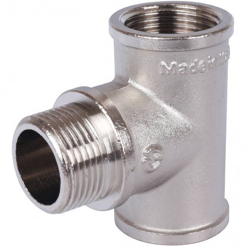 купить Тройник STOUT ВНВ никелированный 3/4 x3/4 x3/4, SFT-0065-343434 - производитель STOUT