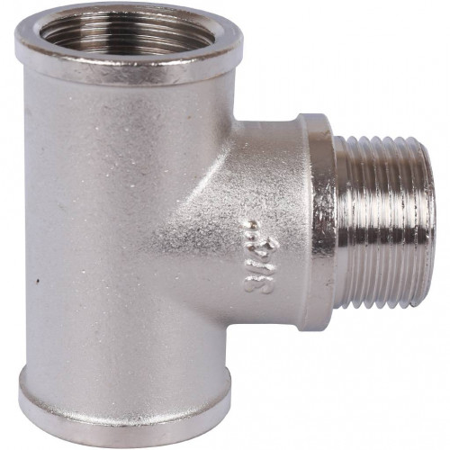 купить Тройник STOUT ВНВ никелированный 3/4 x3/4 x3/4, SFT-0065-343434 - производитель STOUT