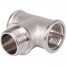 купить Тройник STOUT ВНВ никелированный 1 x1 x1, SFT-0065-000111 - производитель STOUT