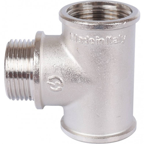 купить Тройник STOUT ВНВ никелированный 1 x1 x1, SFT-0065-000111 - производитель STOUT