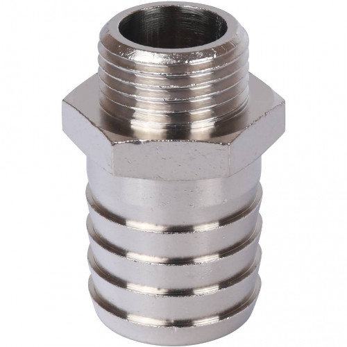купить Штуцер STOUT НР никелированный 1/2 x25, SFT-0067-001225 - производитель STOUT