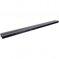 Внутрипольный конвектор STOUT SCN-1100 80х190х2400 (Решётка роликовая) правое подключение, SCN-1100-0819240