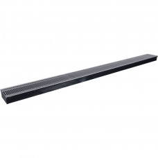 Внутрипольный конвектор STOUT SCN-1100 80х190х2400 (Решётка роликовая) правое подключение, SCN-1100-0819240
