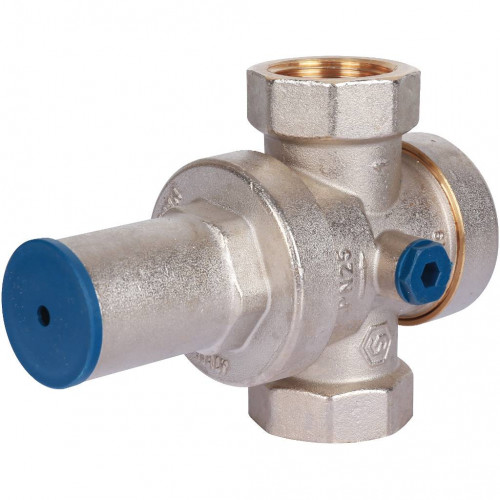 купить Редуктор давления STOUT PN25 вн/вн 1 с выходом под манометр, SVS-1008-000025 - производитель STOUT