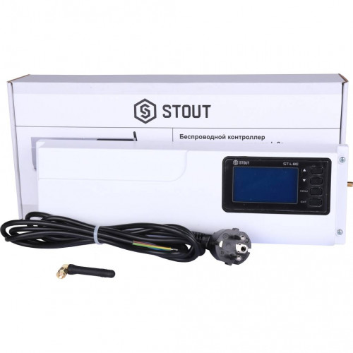 купить Беспроводной контроллер термостатических клапанов STOUT L-8e, STE-0101-008000 - производитель STOUT