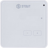 Проводной комнатный регулятор STOUT R-9z, белый, STE-0101-009003