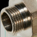 купить Переходник STOUT под ключ ВН никелированный 1/2 x3/8, SFT-0073-001238 - производитель STOUT