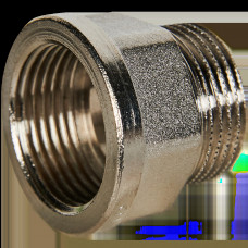 Переходник STOUT под ключ ВН никелированный 3/4 x3/4, SFT-0073-003434