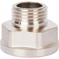 Переходник STOUT под ключ ВН никелированный 3/4 x1/2, SFT-0073-003412