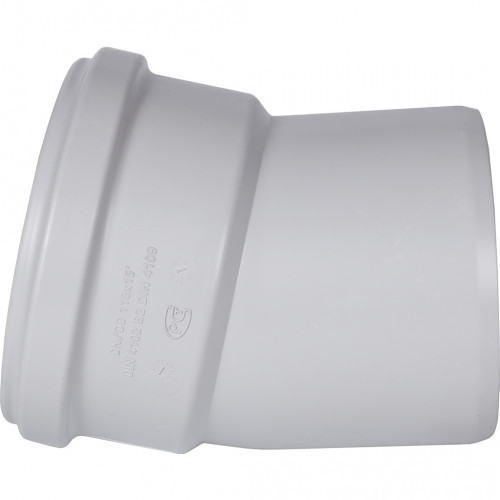 купить Отвод канализационный бесшумный STOUT D110х15°, SKB-0008-011015 - производитель STOUT