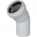 купить Отвод канализационный бесшумный STOUT D58х45°, SKB-0010-005845 - производитель STOUT