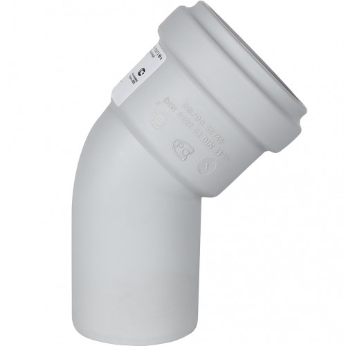 купить Отвод канализационный бесшумный STOUT D58х45°, SKB-0010-005845 - производитель STOUT