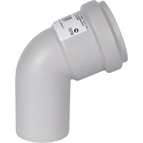 купить Отвод канализационный бесшумный STOUT D58х67°, SKB-0011-005867 - производитель STOUT