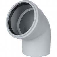 Отвод канализационный бесшумный STOUT D110х67°, SKB-0011-011067