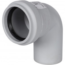 Отвод канализационный бесшумный STOUT D58х87,5°, SKB-0012-005887