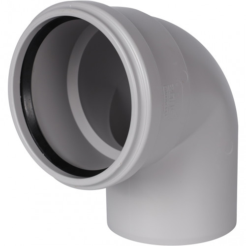 купить Отвод канализационный бесшумный STOUT D110х87,5°, SKB-0012-011087 - производитель STOUT