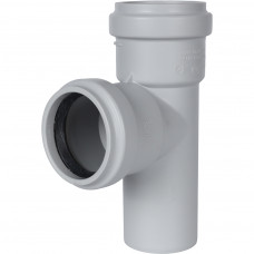 Тройник канализационный бесшумный STOUT D58x58/ 87,5°, SKB-0016-585887