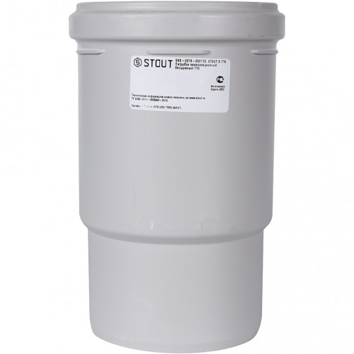 купить Компенсационный патрубок, учетверенной длины STOUT D110, SKB-0019-000110 - производитель STOUT