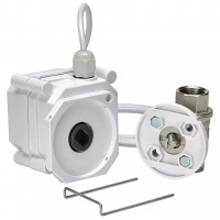 Кран с электроприводом ШЭП GIDROLOCK Ultimate 220V Bugatti 1/2 дюйма BS, 11092021