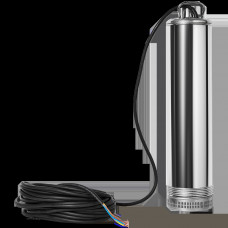 Насос колодезный с электронной регулировкой STOUT кабель 20 м, 230V, Q=90 л/мин, H=45 м, SPW-0003-300750