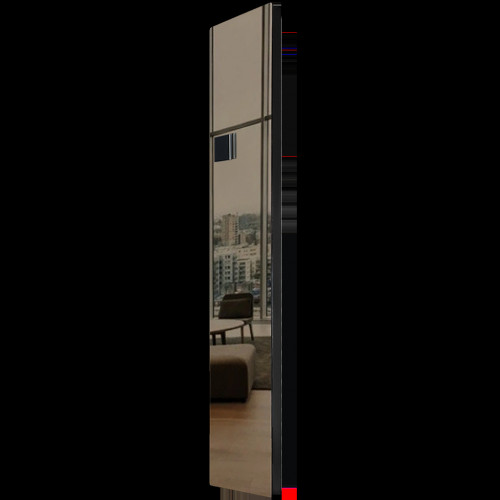 купить Дизайн-конвектор STOUT LUNA 400x1800 прав 2.5 кВт шнур RAL9005 Mirror bronze BI, SCD-1121-418040 9005 - производитель STOUT