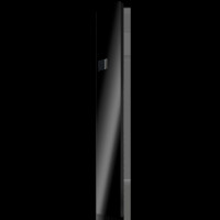 Дизайн-конвектор STOUT LUNA 300x1800 прав 1.25 кВт шнур Glass Matt RAL9005 BI, SCD-0121-218030 9005 9005