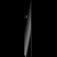 Дизайн-конвектор STOUT LUNA 400x2000 прав 3 кВт шнур Glass Matt RAL9005 BI, SCD-1121-220040 9005 9005