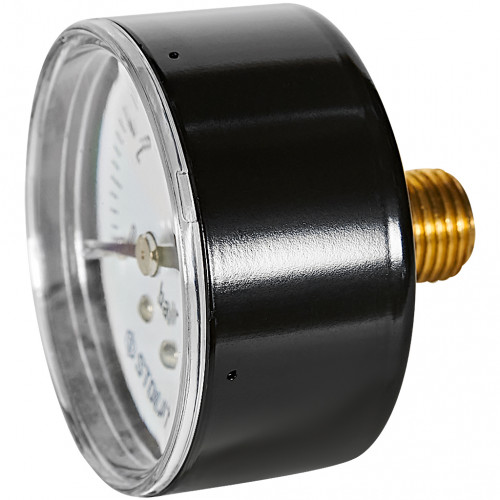 купить Манометр аксиальный STOUT корпус Dn 50 мм 1/4 , 0...10 бар, кл.2.5, SIM-1009-501008 - производитель STOUT