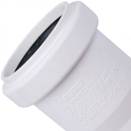 купить Отвод РЕХАУ RAUPIANO PLUS диам. 40 на 45°, 11230841002 - производитель РЕХАУ