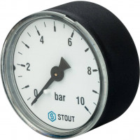 Манометр аксиальный STOUT 50 мм, SIM-0009-501008