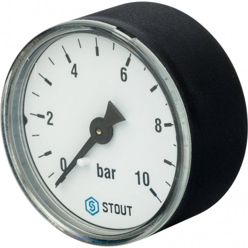 купить Манометр аксиальный STOUT 50 мм, SIM-0009-501008 - производитель STOUT